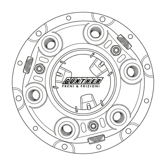Meccanismo Frizione - GL5.52721.678 - immagine a scopo illustrativo